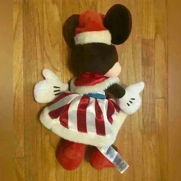 Disney parks Minnie Mouse Christmas plush doll - Picture 3 of 3